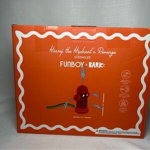 NEW Funboy x Bark "Harry The Hydrant's Revenge" Inflatable Sprinkler 21" x 37"